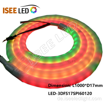 Runde 360 ​​-Grad Flexible Strip Neon Siliconrohr